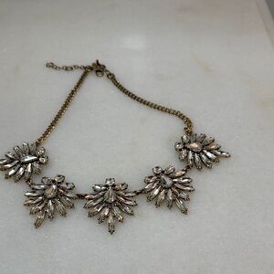 J. Crew Gold and Silver Statement Necklace